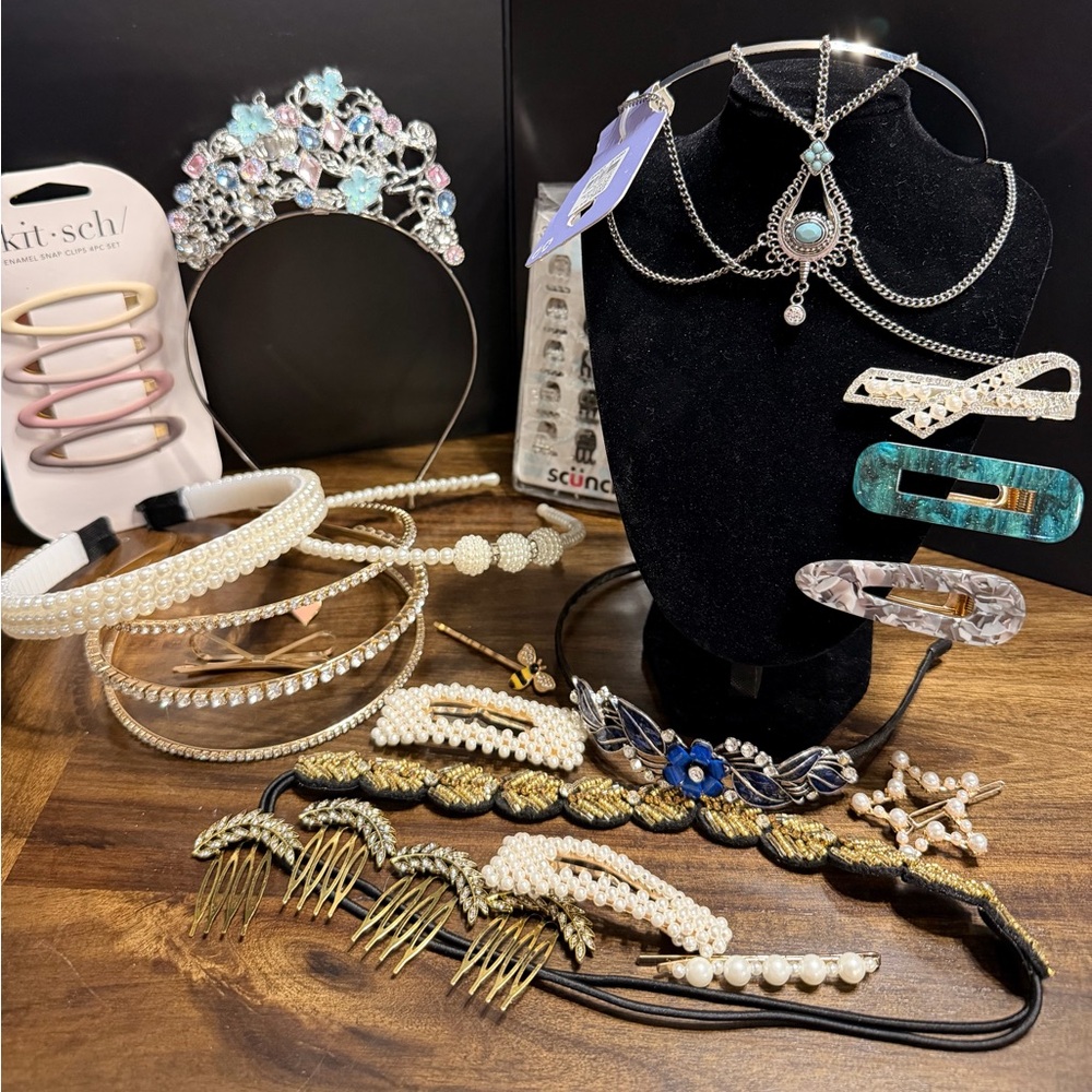 Misc Lot Drawer Clear Out -  Lot of Elegant Hair Accessories and more!